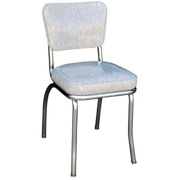 Richardson Seating Fabric Dining Side Chair, Cracked Ice Gray
