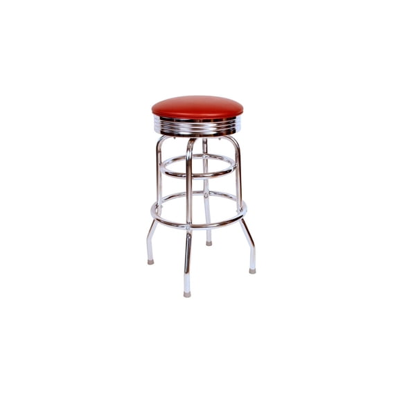 Richardson Seating 1971 Inspired Floridian Swivel Bar Stool-Color:Wine