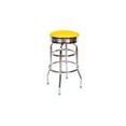thumbnail image 1 of Richardson Seating 1971 Inspired Floridian Swivel Bar Stool-Color:Yellow, 1 of 2