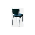thumbnail image 1 of Richardson Seating Dual Tone Channel Back Diner Chair with 2" Box Seat-Color:Green,Seat Type:Waterfall Seat, 1 of 3