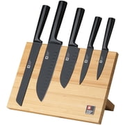 Richardson Sheffield NOX 5-Piece Magnetic Knife Block Set | Bamboo
