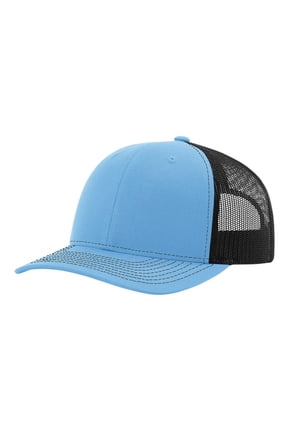 - Snapback Trucker Cap - 112 - Columbia Blue/ Black - Size: OSFM