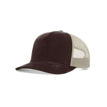 Richardson - Troutdale Corduroy Trucker Cap - 930 - Brown/ Sand - Size: Adjustable