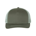 thumbnail image 1 of Richardson Trucker Cap, Adjustable, Beetle/Quarry, 1 of 5