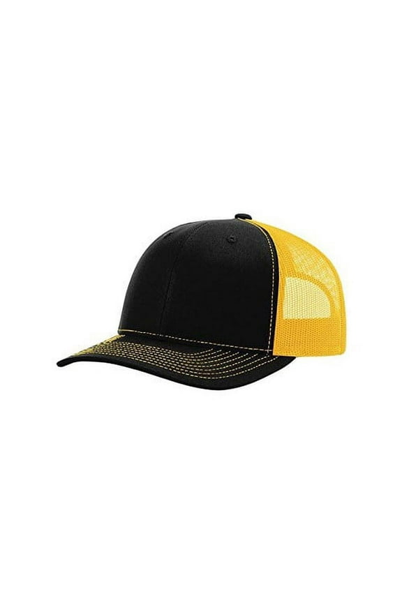 Trucker Snapback-Black/Gold