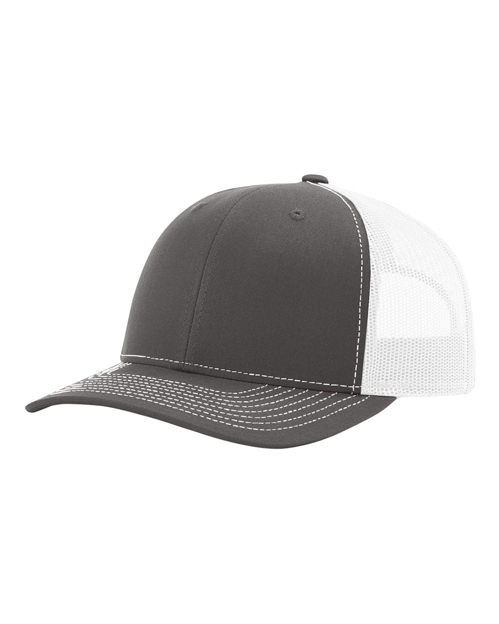 Tracker Snap Back Richardson Trucker Snapback-Charcoal/White - Walmart.com