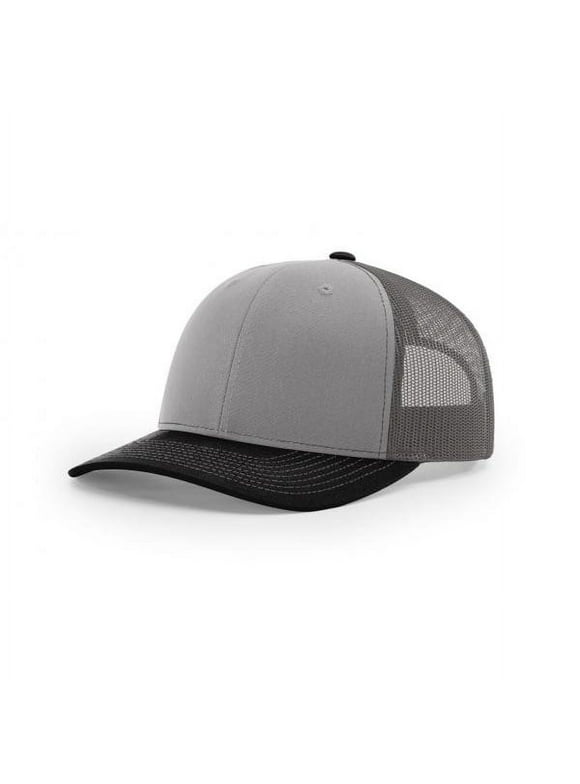 Trucker Snapback-Grey/Charcoal/Black