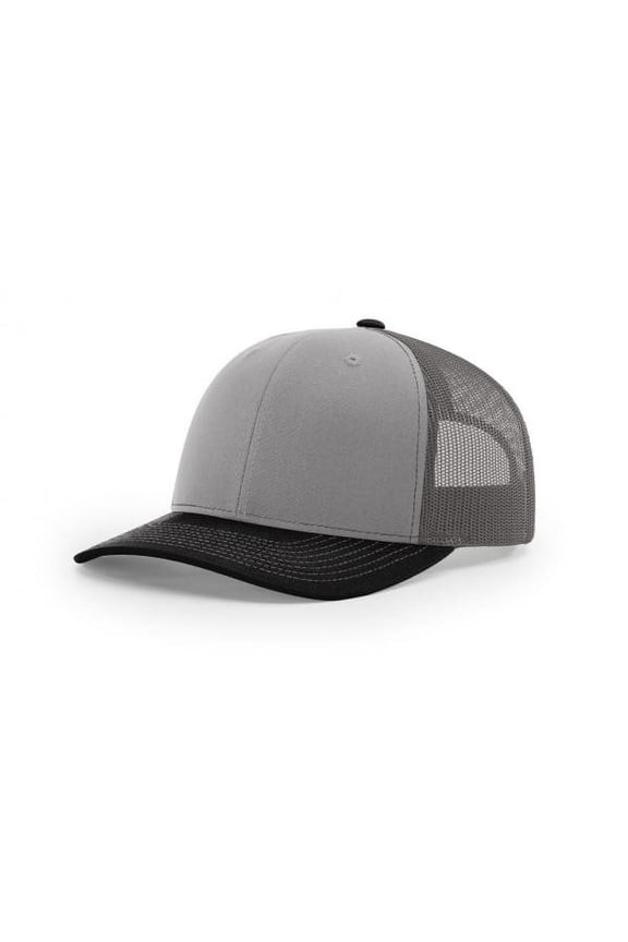 Trucker Snapback-Grey/Charcoal/Black