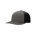thumbnail image 1 of Richardson - Twill Back Trucker Cap - 312 - Charcoal/ Black - Size: Adjustable, 1 of 3