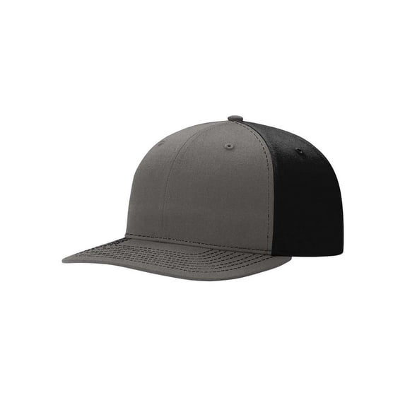 Richardson - Twill Back Trucker Cap - 312 - Charcoal/ Black - Size: Adjustable