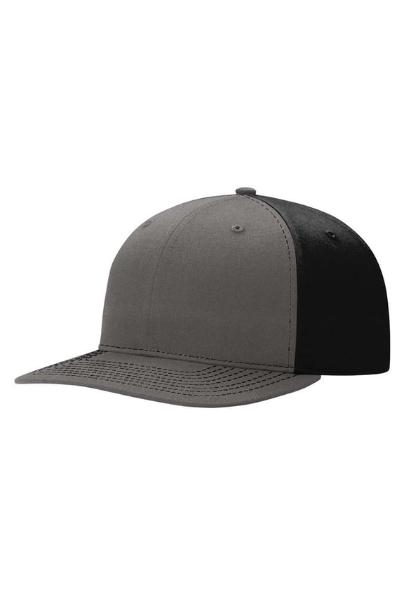 - Twill Back Trucker Cap - 312 - Charcoal/ Black - Size: Adjustable
