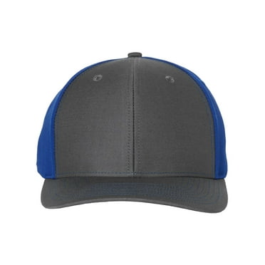 Richardson - Twill Back Trucker Cap - 312 - Charcoal/ Royal - Size: Adjustable