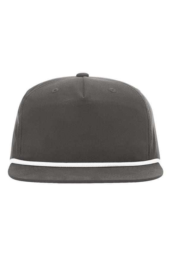 - Umpqua Snapback Cap - 256 - Charcoal/ White - Size: Adjustable