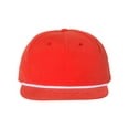 thumbnail image 1 of Richardson - Umpqua Snapback Cap - 256 - Red/ White - Size: Adjustable, 1 of 5
