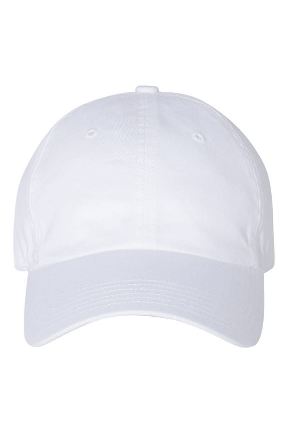 - Washed Chino Dad Hat - 320 - White - Size: M/L