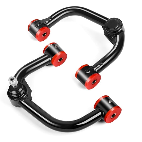 Richeer 2-4" Front Upper Control Arms For 2004-2020 F150 with Ball Joint, 2PCS Adaption 2-4" Lift Suspension Kit Adjustable Control Arm, Upgrade PU Bushing Suspension Arms