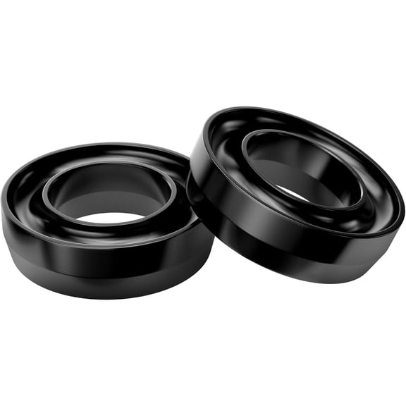 Richeer 2.5'' Front Leveling Lift Kit for 1994-2018 Ram 1500 (2WD Only), 1994-2011 Ram 2500 3500 (2WD Only), Compatible with 2WD Forged Strut Spacers Raise your Car by 2.5''