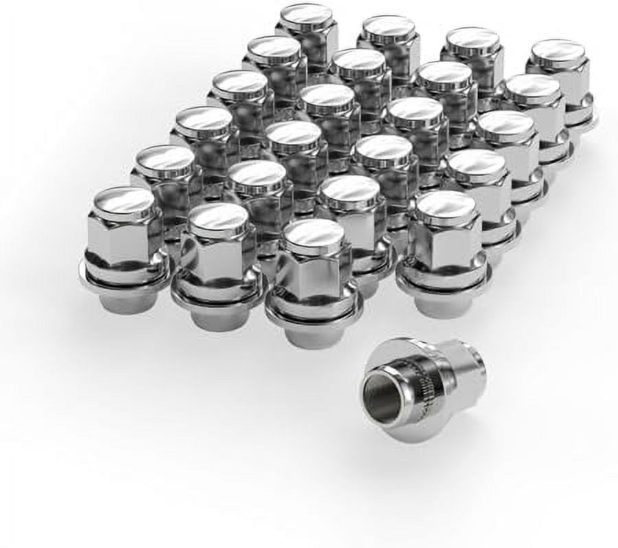 Richeer 24PCS 12x1.5 OEM Style Lug Nuts for Tacoma 4 Runner Camry Sienna, Lexus ES GS is LS RX, 1.46 inch Tall 13/16”(21mm) Hex
