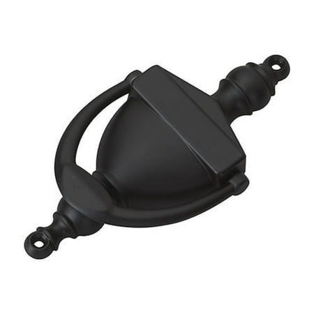 Richelieu 103FBR 6-1/4" Tall Door Knocker - Black