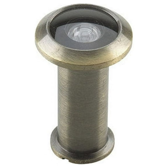 Richelieu 105-R 200 Degree Wide Angle Viewer For Doors 1-1/2" To 2-1/8" Thick - Brass