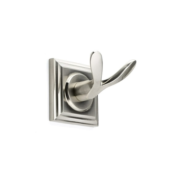 Richelieu 145 Bentley Double Robe Hook - Nickel