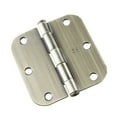 thumbnail image 1 of Richelieu 1821-B 3-1/2" X 3-1/2" Plain Bearing 5/8" Radius Corner Mortise Door Hinge -, 1 of 1