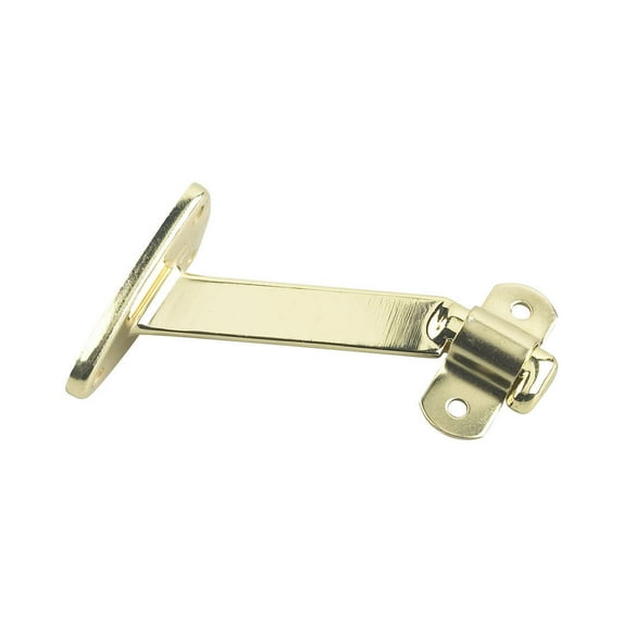 Richelieu 2284BV 4-1/16" Projection Adjustable Bracket For Wall Mounted Handrails - Brass