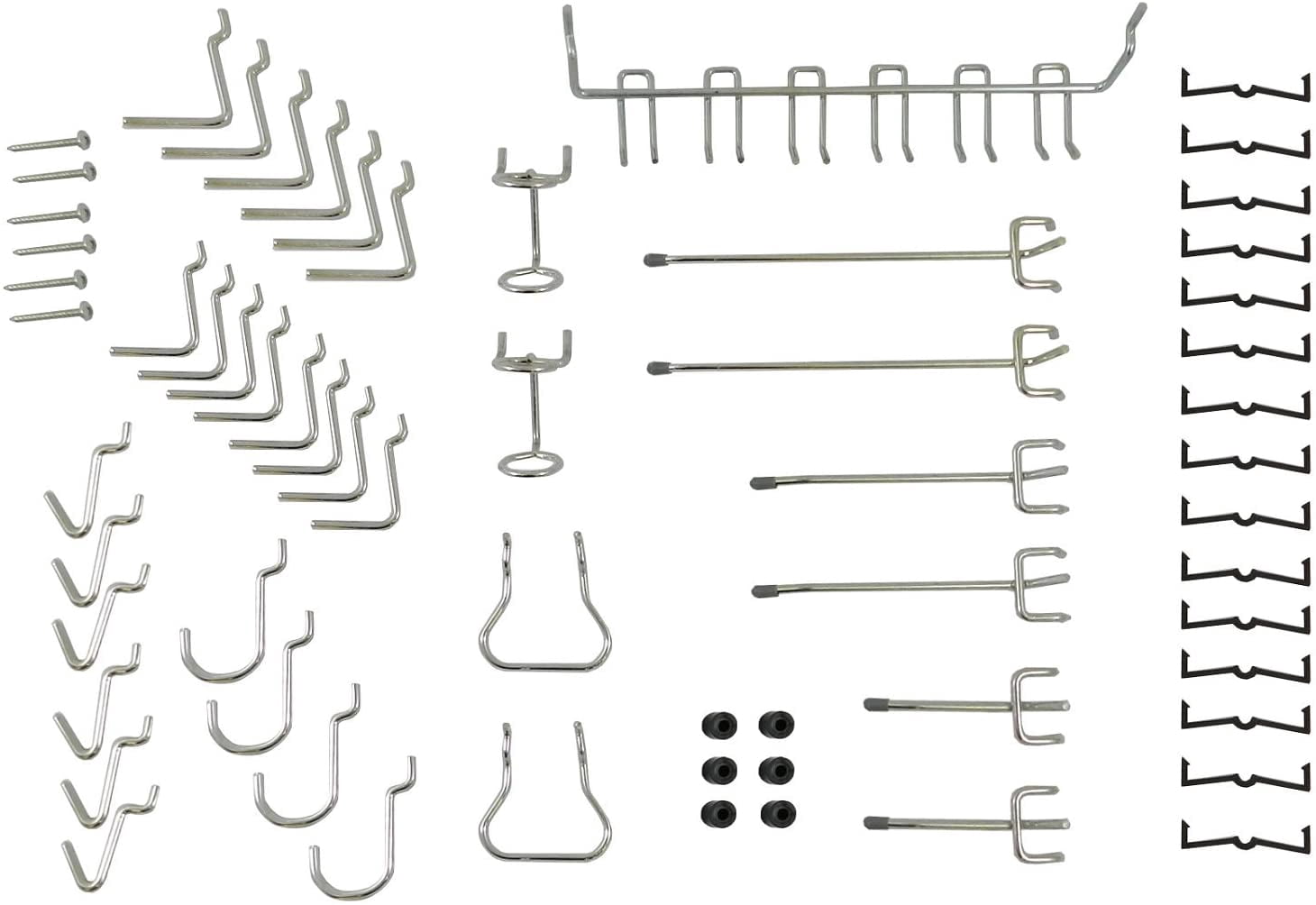 Richelieu Hardware 23793R Locking Peg Hook Assortment, Zinc
