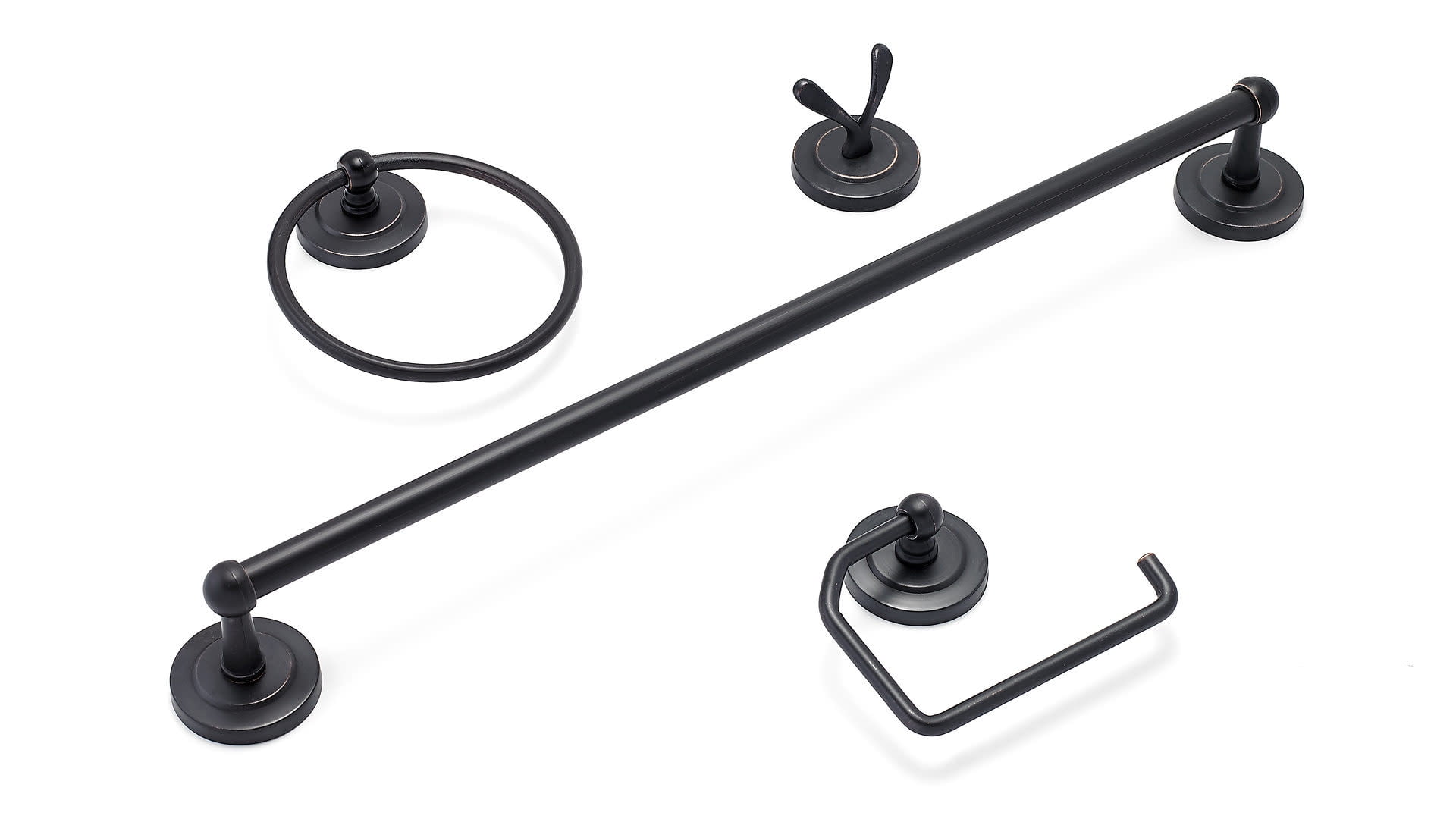 Richelieu 274 Palmer 4 Piece Bathroom Value Package Bronze