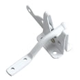 thumbnail image 1 of Richelieu 301-R 4-7/8" Long Single Sided Automatic Gate Latch - White, 1 of 1