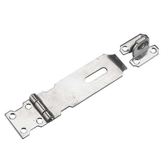 Richelieu 316-R 6-1/8" Long Hinged Hasp - Stainless Steel