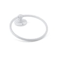 thumbnail image 1 of Richelieu 406 Euro 6" Towel Ring - White, 1 of 7