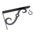 thumbnail image 1 of Richelieu 493FB08R 8" Projection Ornamental Bracket - Black, 1 of 1
