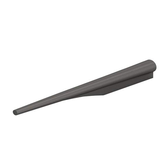 Richelieu 5180064 8-1/4" Long Finger Cabinet Pull - Grey