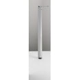 thumbnail image 1 of Richelieu 618705 27-3/4" Tall Designer Metal Table Leg - Grey, 1 of 1