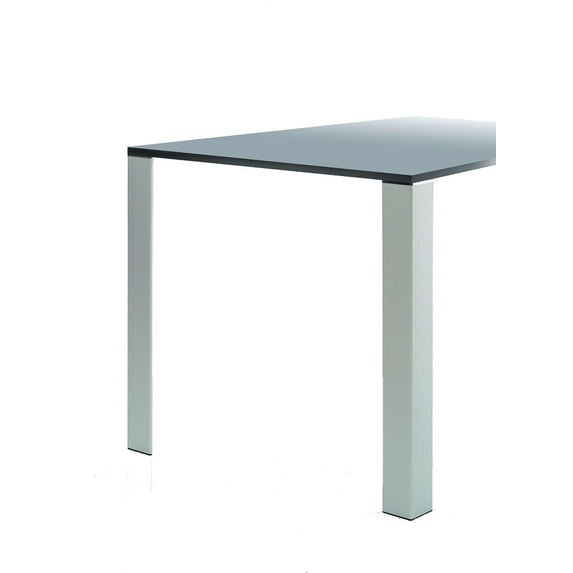 Richelieu 63371010 27-1/2" Tall Triangular Table Leg - Silver
