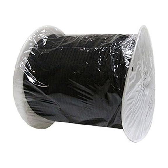 Richelieu 644571TV Military-Grade 550 Paracord, Black, 5/32 In. x 400 Ft. - Quantity 2