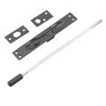 thumbnail image 1 of Richelieu 656-V 12" Long Flush Bolt For Metal Doors - Black, 1 of 2