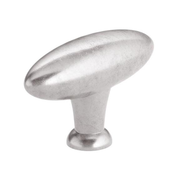 Richelieu 65655821 2-1/4" Bar Cabinet Knob - Newcastle Antique Polished Nickel