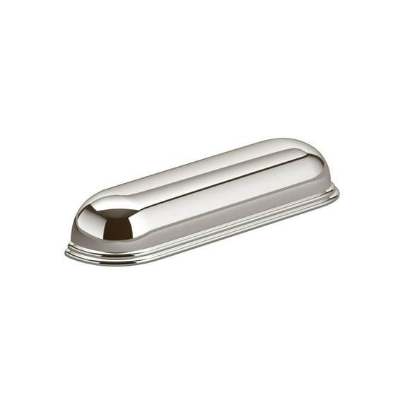 Richelieu 6574128 5-1/16" Center To Center Cup Cabinet Pull - Nickel