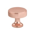 thumbnail image 1 of Richelieu 688440192 1-9/16" Mushroom Cabinet Knob - Rose Gold, 1 of 7