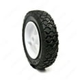 thumbnail image 1 of Richelieu F42033 7 x 1.5 in. Plastic Offset Wheel, Black & White, 1 of 1