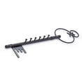 thumbnail image 1 of Richelieu 78029R 16-7/8" Key Hook Rack - Black, 1 of 5