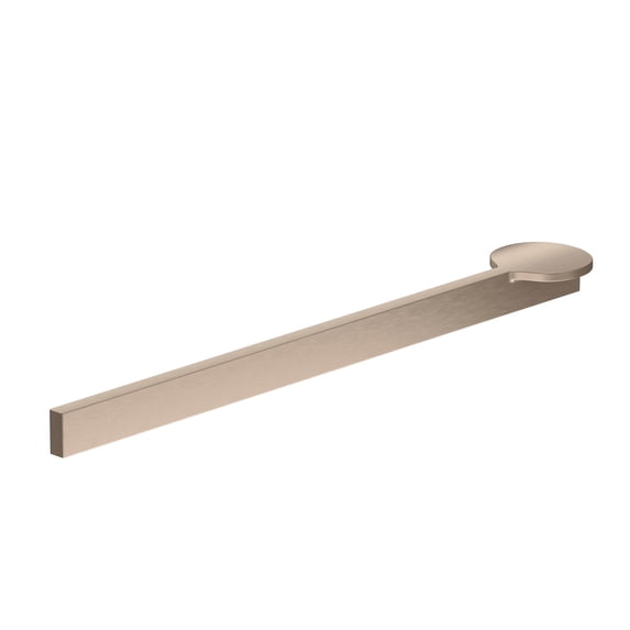 Richelieu 7979256OBRZ 10-1/16" Center To Center Rectangular Cabinet Pull - Bronze
