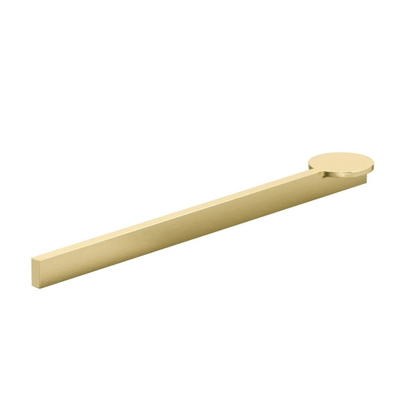Richelieu 7979256 10-1/16" Center To Center Rectangular Cabinet Pull - Gold