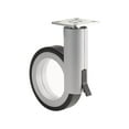 thumbnail image 1 of Richelieu 8088128 Rotola Series 3-9/16" Diameter 132 Lbs Max Weight Caster - Black, 1 of 1