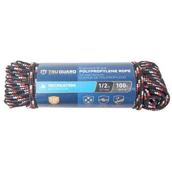 Richelieu America Ltd. 1/2x100 Dia Poly Rope 2 Pack