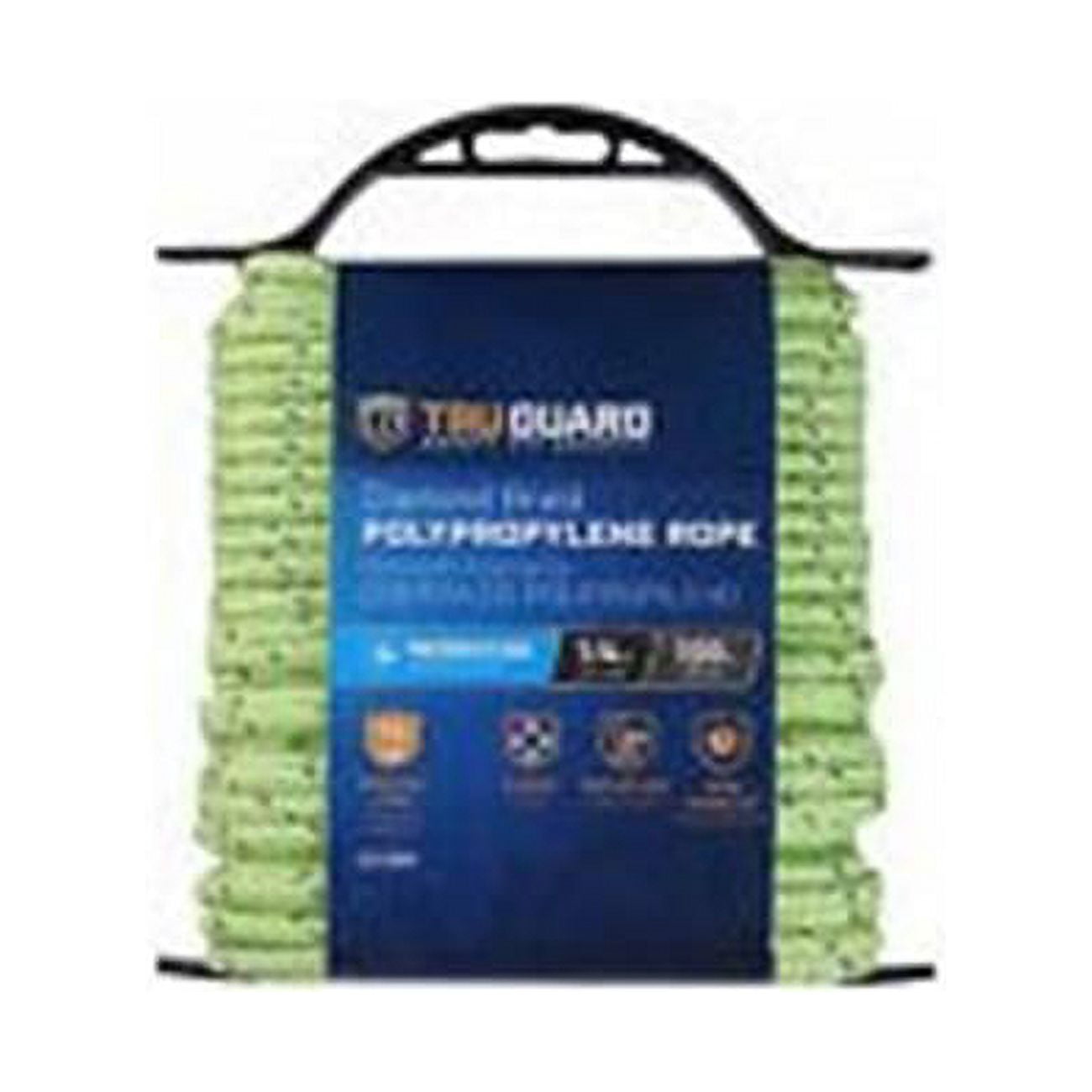 Richelieu America Ltd. 1/4x100 Lime Ref Rope 6 Pack