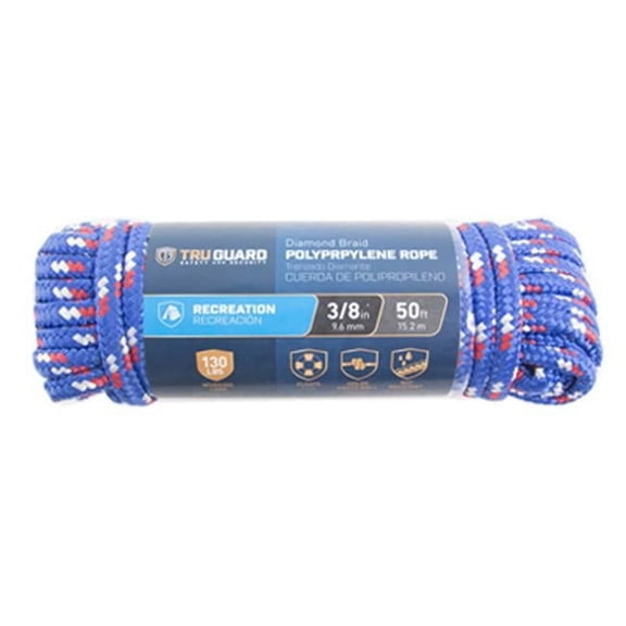 Richelieu America Ltd. 3/8x50 Poly Rope 6 Pack