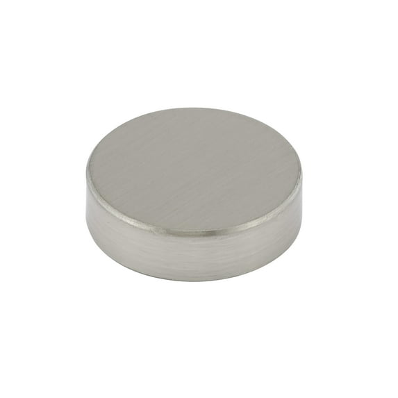 Richelieu Bp022 Contemporary Style Metal Screw Cover - Nickel